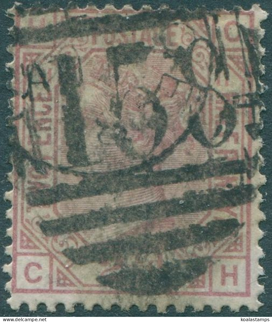 Great Britain 1873 SG141 2½d Rosy Mauve QV HCCH FU - Otros & Sin Clasificación