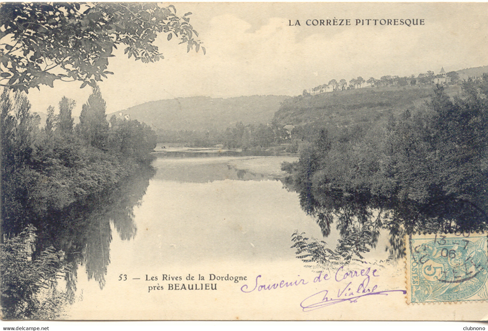 CPA - BEAULIEU (ENV.) - LES RIVES DE LA DORDOGNE - Autres & Non Classés