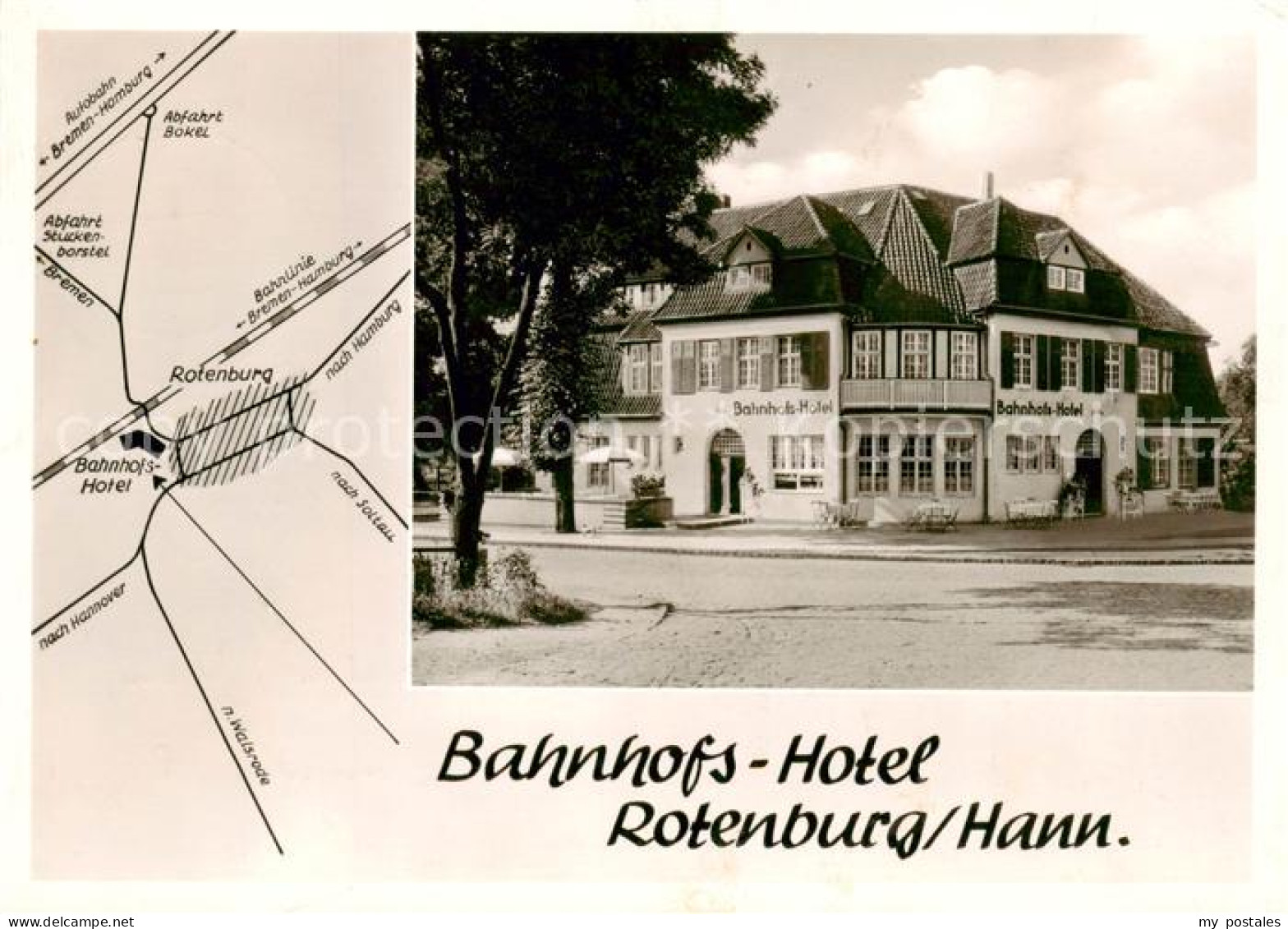 73854613 Rotenburg Wuemme Bahnhofs Hotel Rotenburg Wuemme - Rotenburg