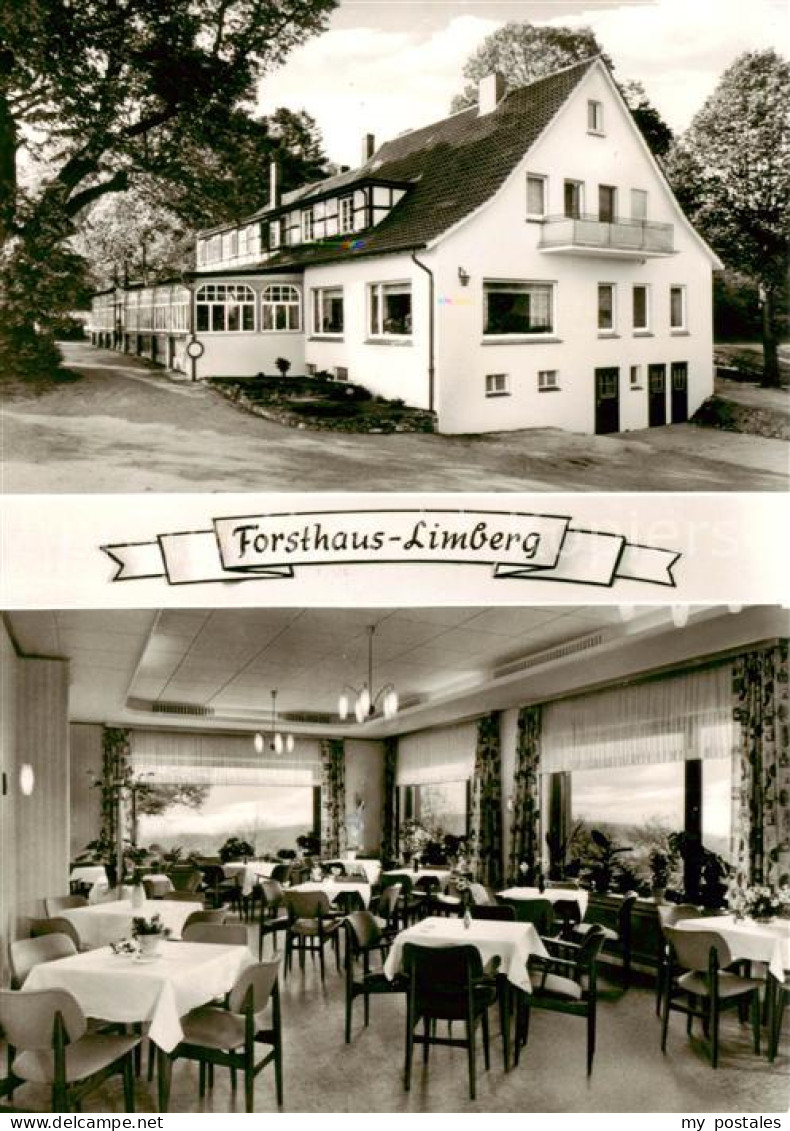 73854611 Boerninghausen Preussisch Oldendorf Forsthaus Limberg Speiseraum  - Getmold