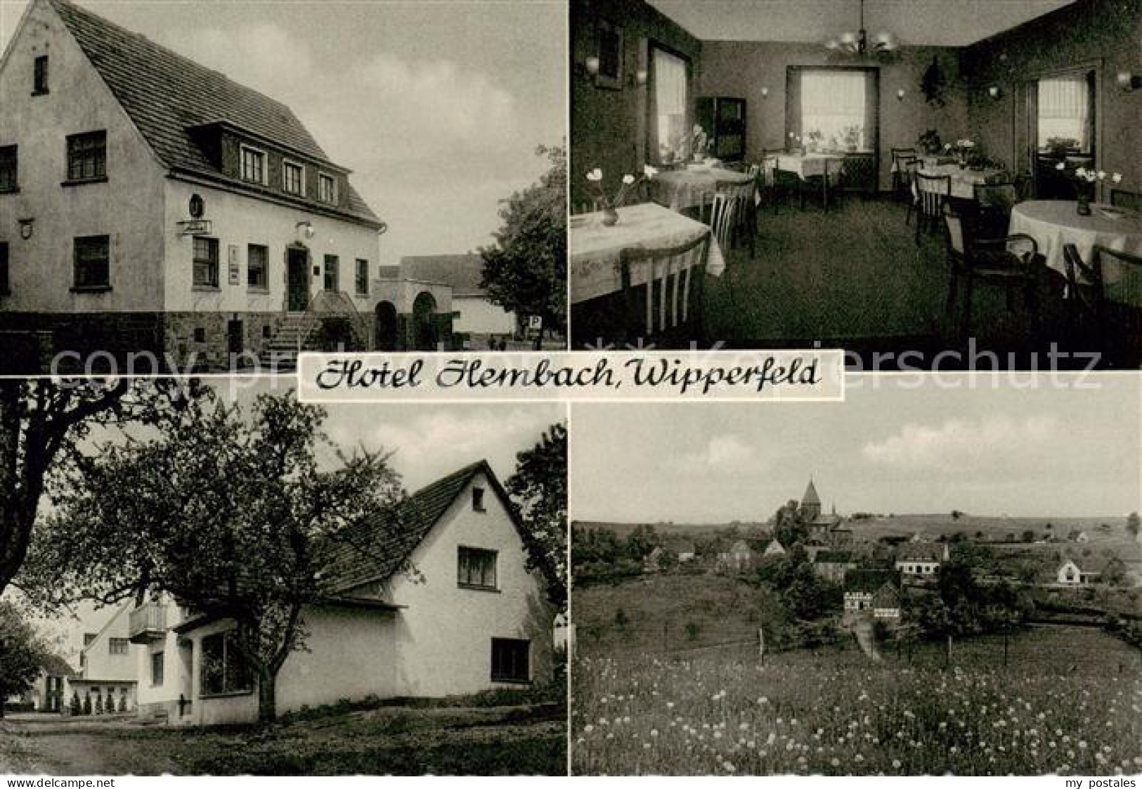 73854600 Hembach Wipperfeld Wipperfuerth Hotel Pension Haus Hembach Gastraeume K - Wipperfuerth