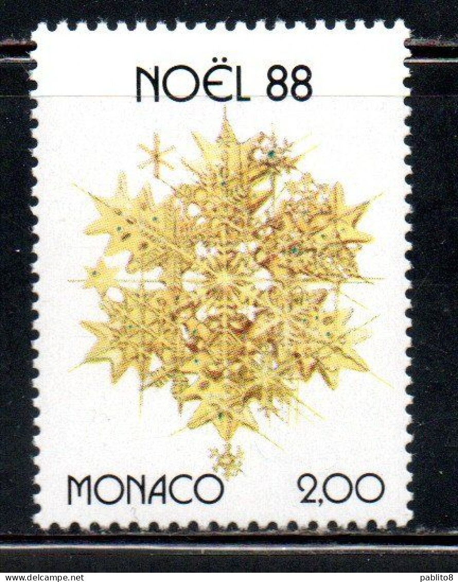 MONACO 1988 CHRISTMAS NOEL WEIHNACHTEN NATALE NAVIDAD 2fr MNH - Ungebraucht