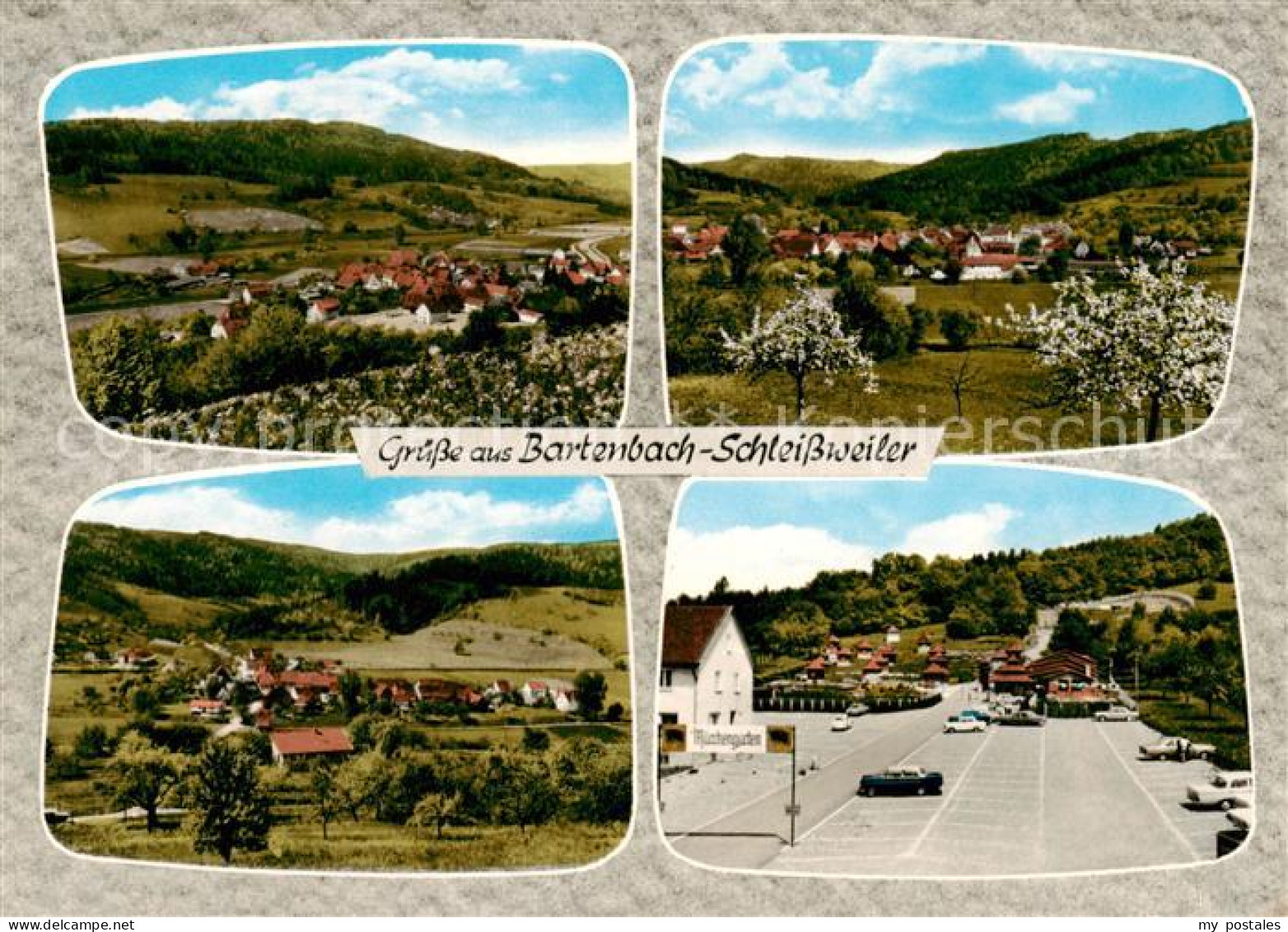 73854570 Schleissweiler Bartenbach Panorama Ortspartie Maerchengarten  - Altri & Non Classificati