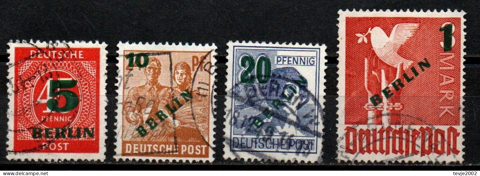 Berlin 1949 - Mi.Nr. 64 - 67 - Gestempelt Used - Usados