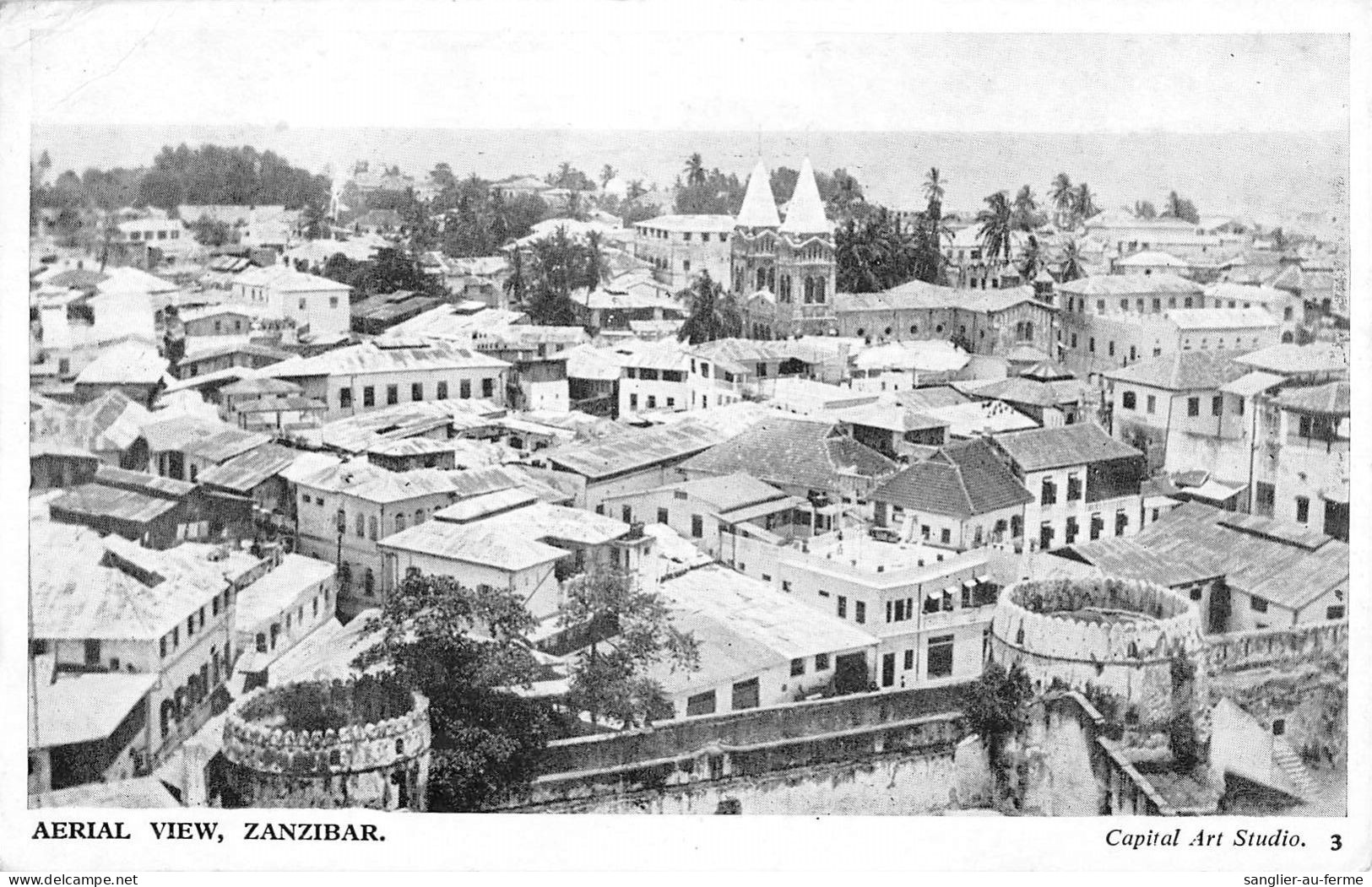 CPA / TANZANIE / ZANZIBAR / AERIAL VIEW - Tansania