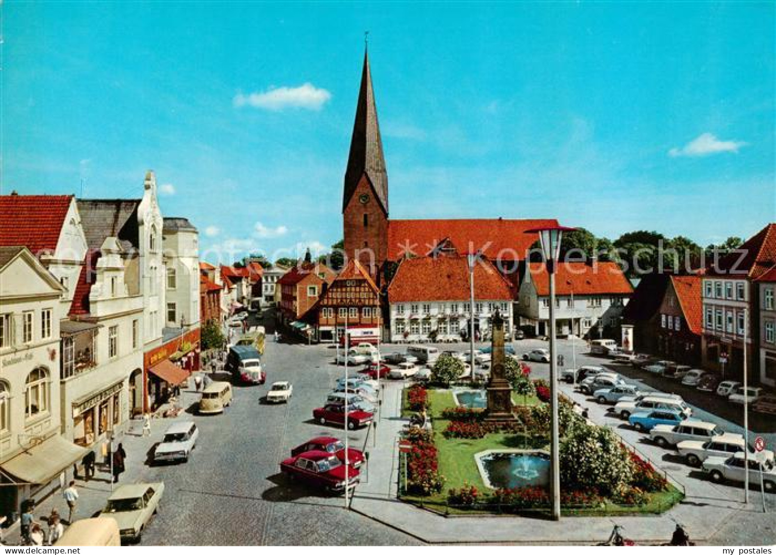 73854548 Eutin Marktplatz Kirche Eutin - Eutin