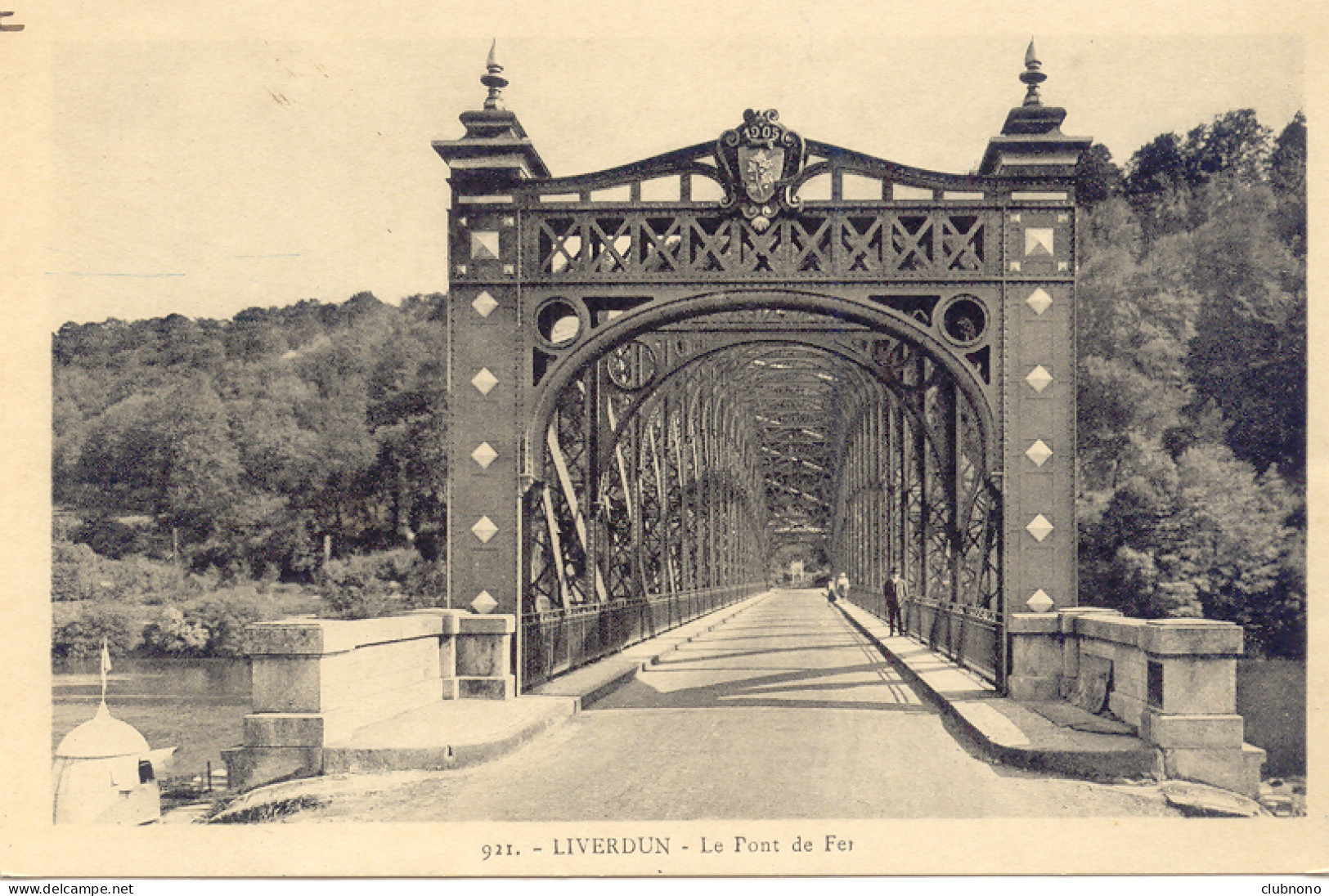 CPA - LIVERDUN - LE PONT DE FER - Liverdun