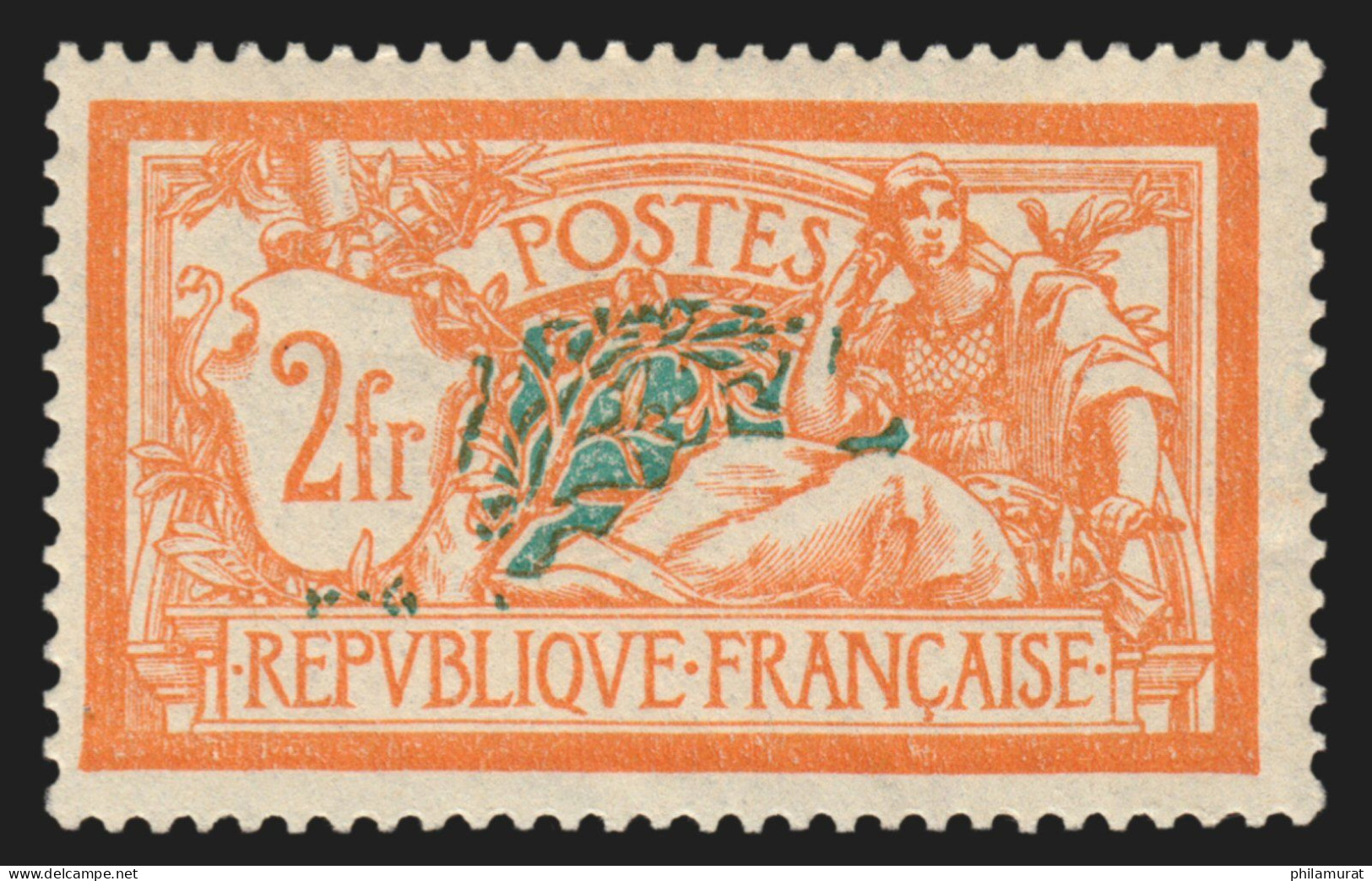 N°145, Merson 2fr Orange Et Vert-bleu, Neuf ** Sans Charnière - TB - Nuovi