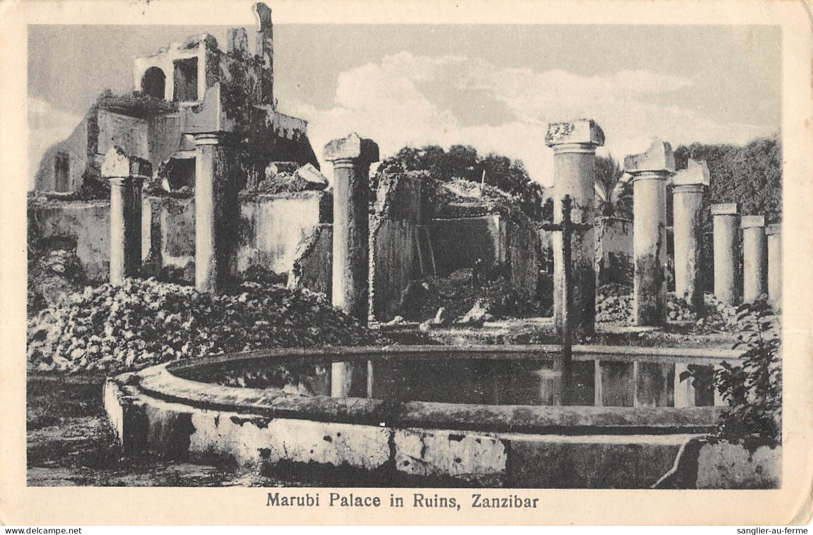 CPA / TANZANIE / ZANZIBAR / MARUBI PALACE IN RUINS - Tansania