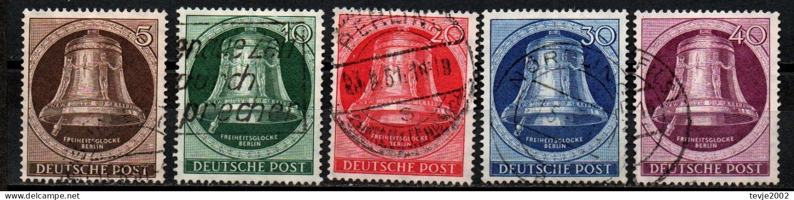 Berlin 1951 - Mi.Nr. 75 - 79 - Gestempelt Used - Gebraucht