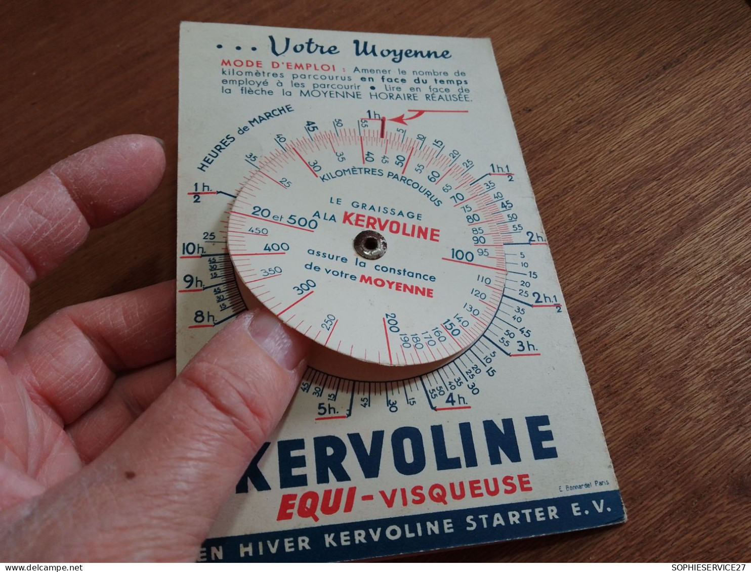 561 // "KERVOLINE" Lubrifiant Moteur / LETTRES D'IMMATRICULATION / CALCUL CONSOMMATION CARBURANT - Unclassified