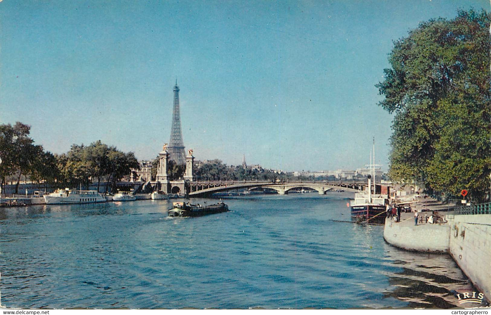 France Cpsm Paris Pont Alexandre III - Andere Monumenten, Gebouwen