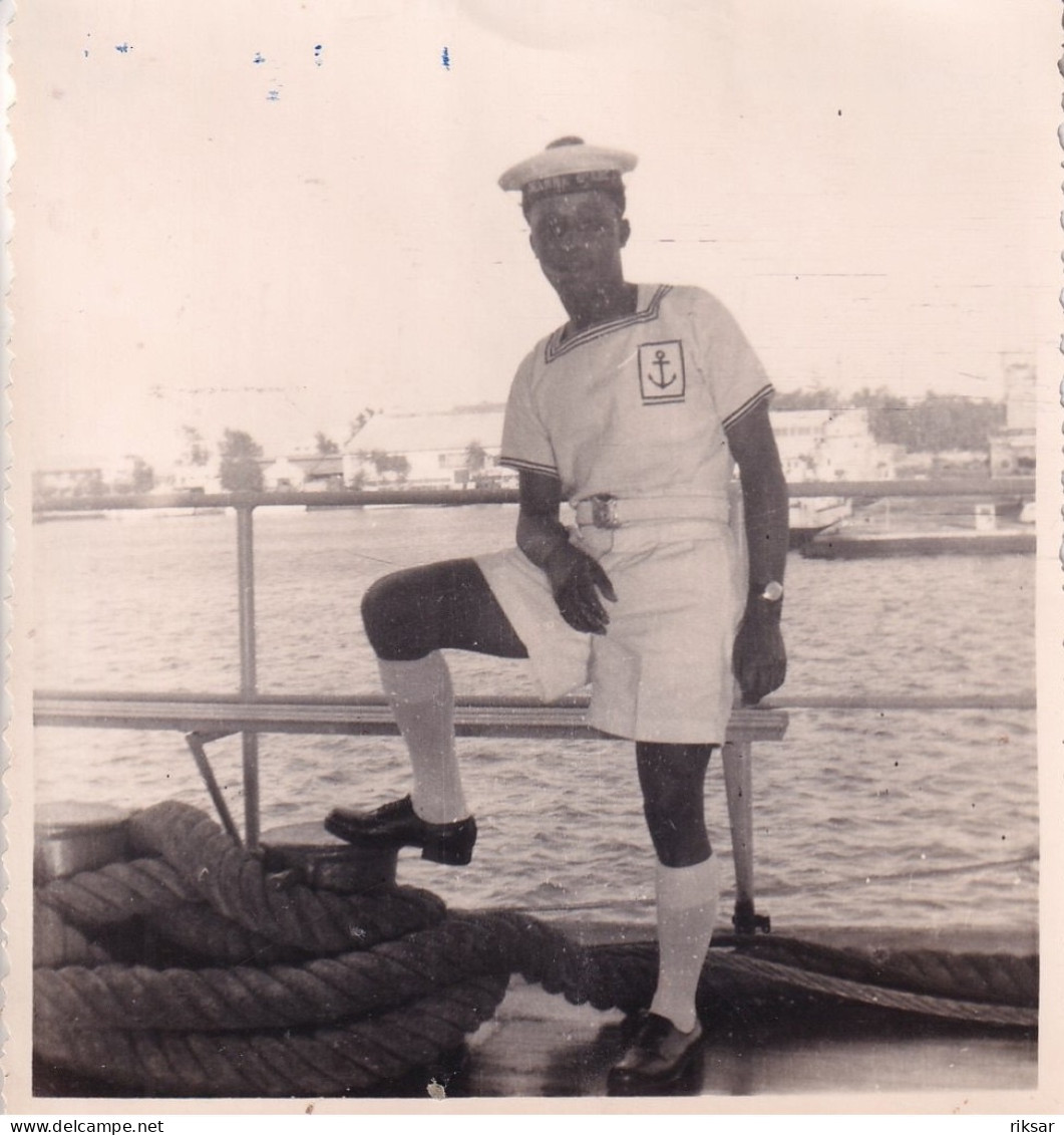 TAHITI(PHOTO) BATEAU DE GUERRE JEANNE D ARC - Océanie