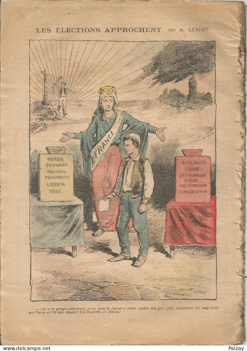 Le Pèlerin Revue Illustrée N° 1519 Du 11 Février 1906 Danemark Saint Omer Sépulcre Paris Eglise Clotilde Sanglant Invent - Autres & Non Classés