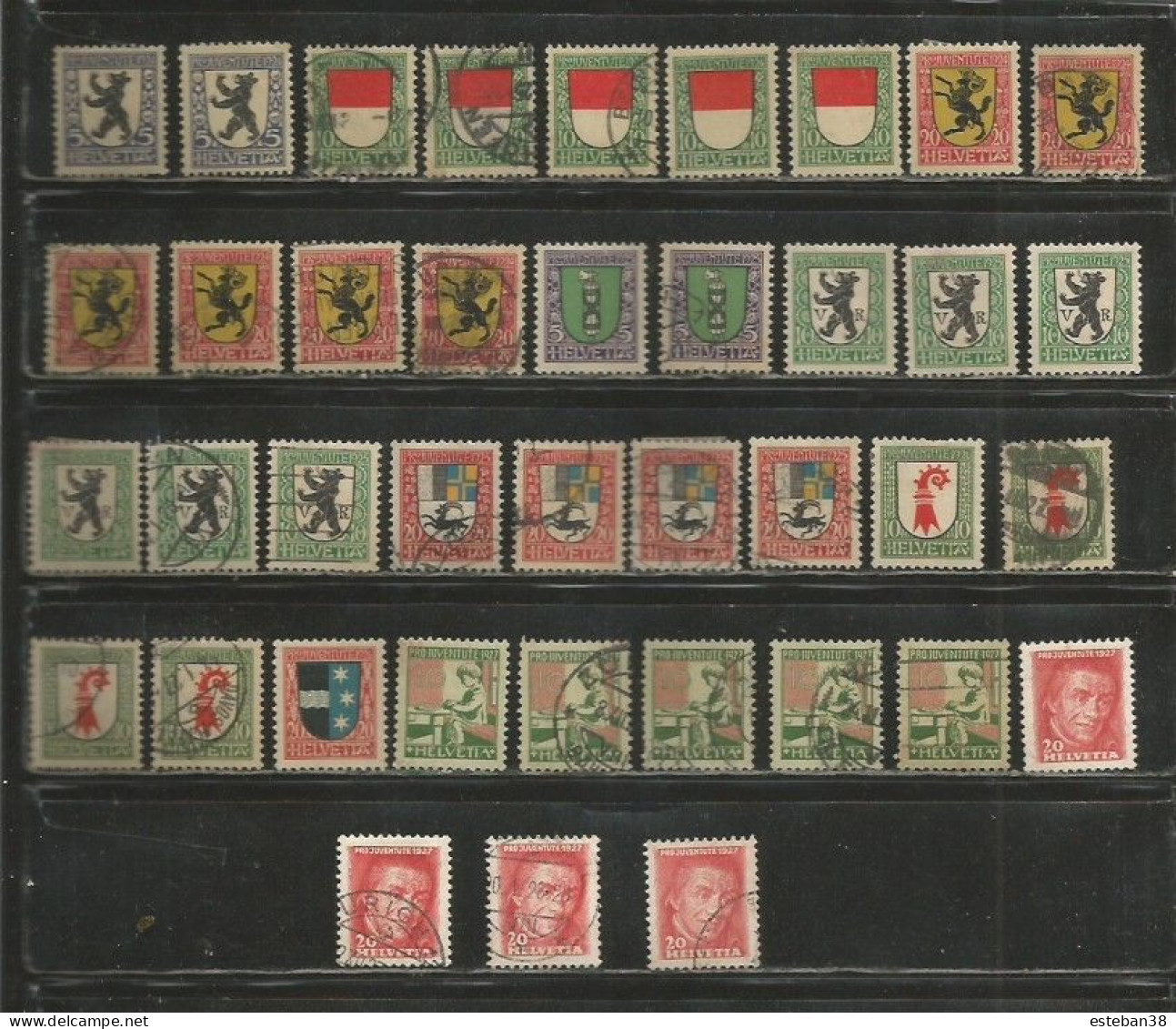 Suisse Timbres Diverses - Oblitérés