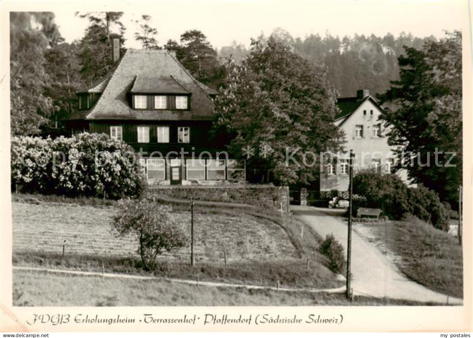 73854448 Pfaffendorf Koenigstein FDGB Erholungsheim Terrassenhof Pfaffendorf Koe - Königstein (Sächs. Schw.)