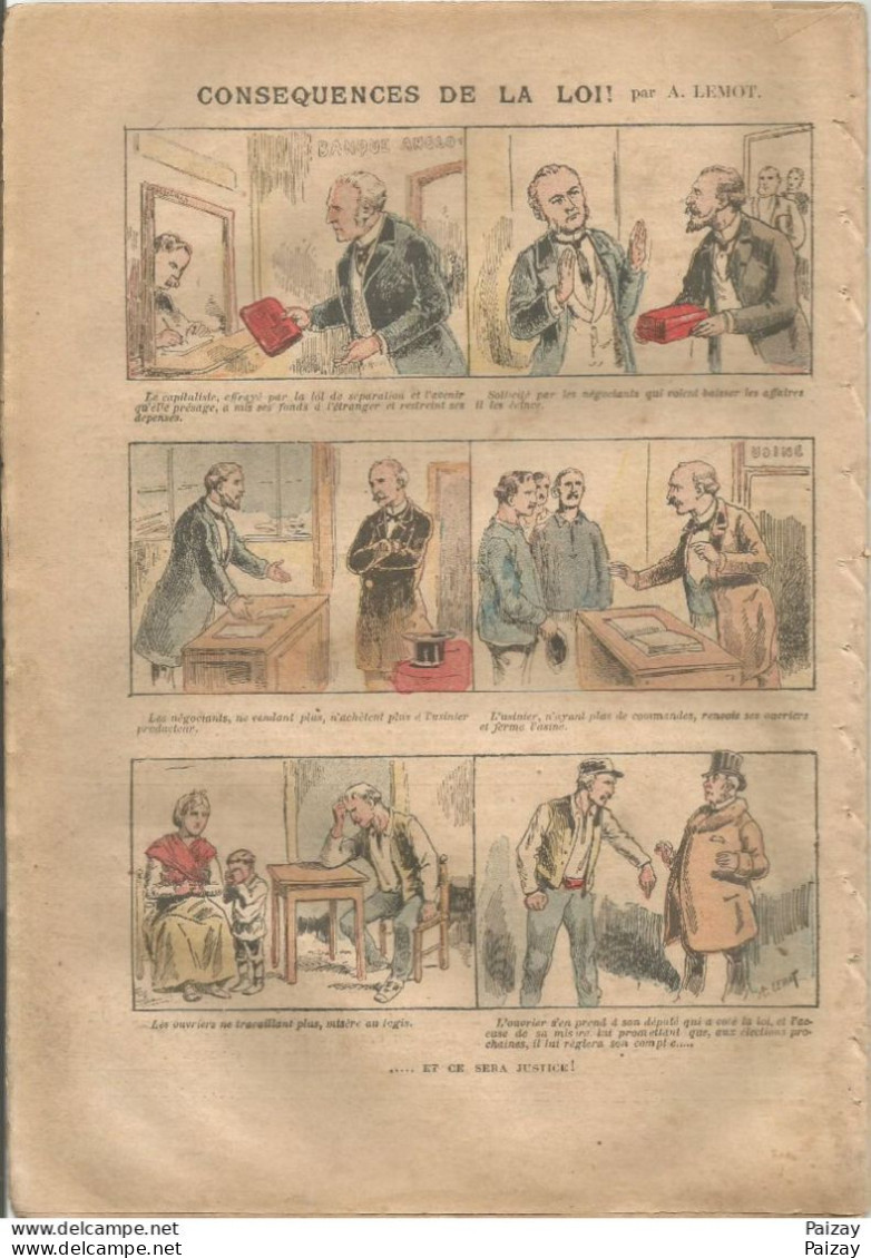 Le Pèlerin Revue Illustrée N° 1523 Du 11 Mars 1906 Ajaccio Laval Rodez Bayonne Champels Haute Loire Cambrai Rome - Andere & Zonder Classificatie