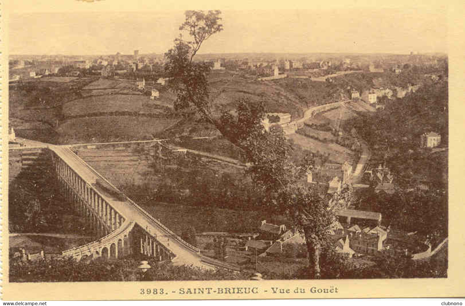 CPA - SAINT BRIEUC - VUE DU GOUET - Saint-Brieuc