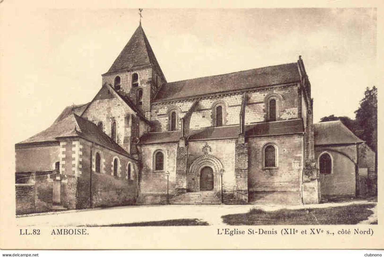 CPA - AMBOISE - L'EGLISE SAINT DENIS - Amboise