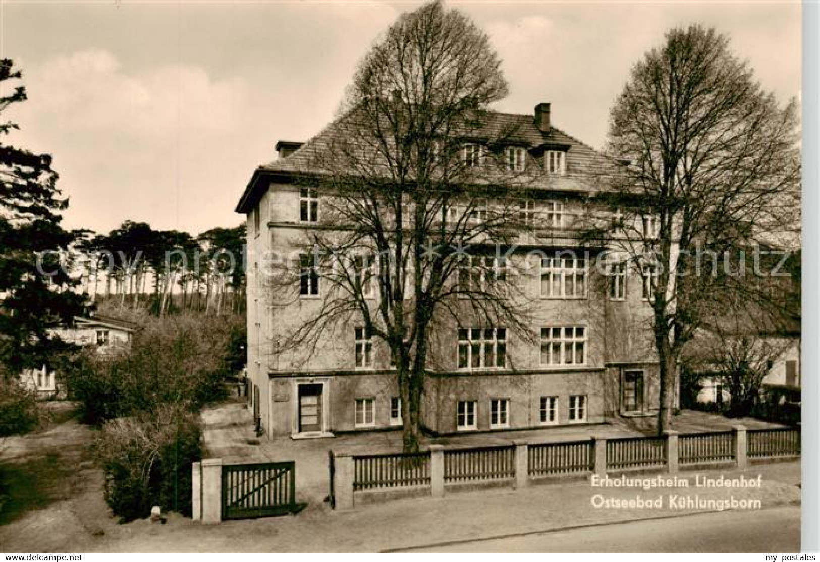 73854426 Kuehlungsborn Ostseebad Erholungsheim Lindenhof Kuehlungsborn Ostseebad - Kühlungsborn