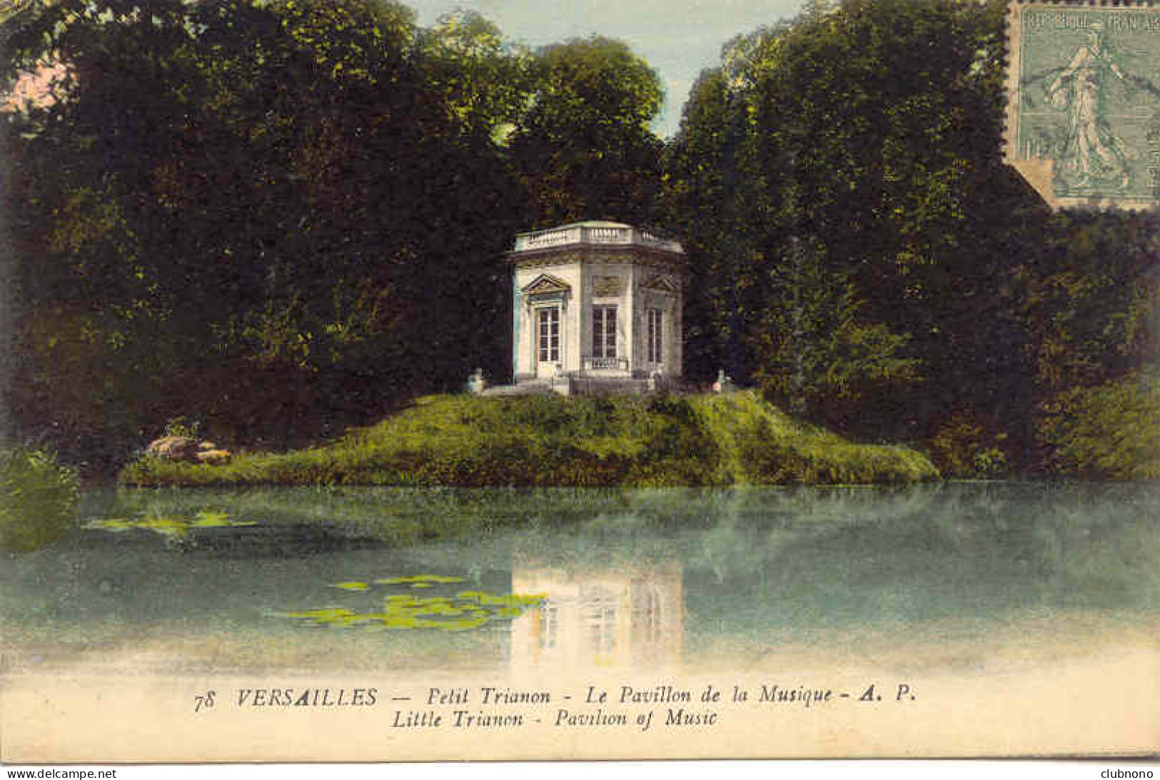 CPA  - VERSAILLES - LE PETIT TRIANON  (PAVILLON DE MUSIQUE) - Versailles (Château)