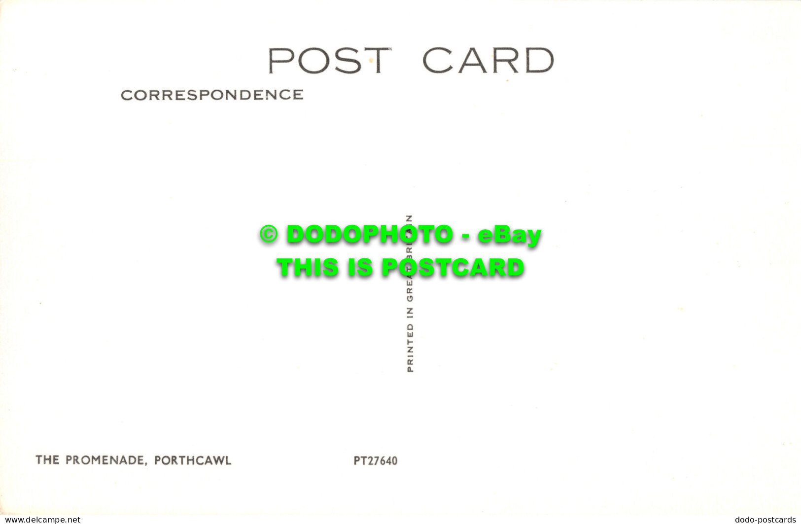 R519068 Porthcawl. The Promenade. Postcard - Mondo