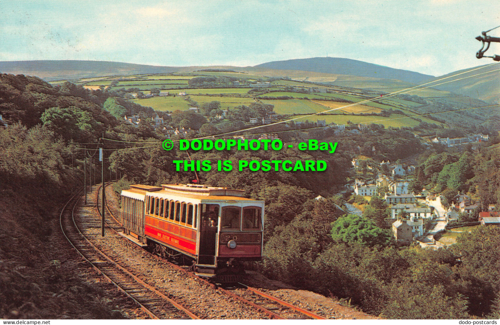 R518959 Manx Electric Railway. I. O. M. Laxey Valley. The Beauty Spot Of Mona. S - Mondo