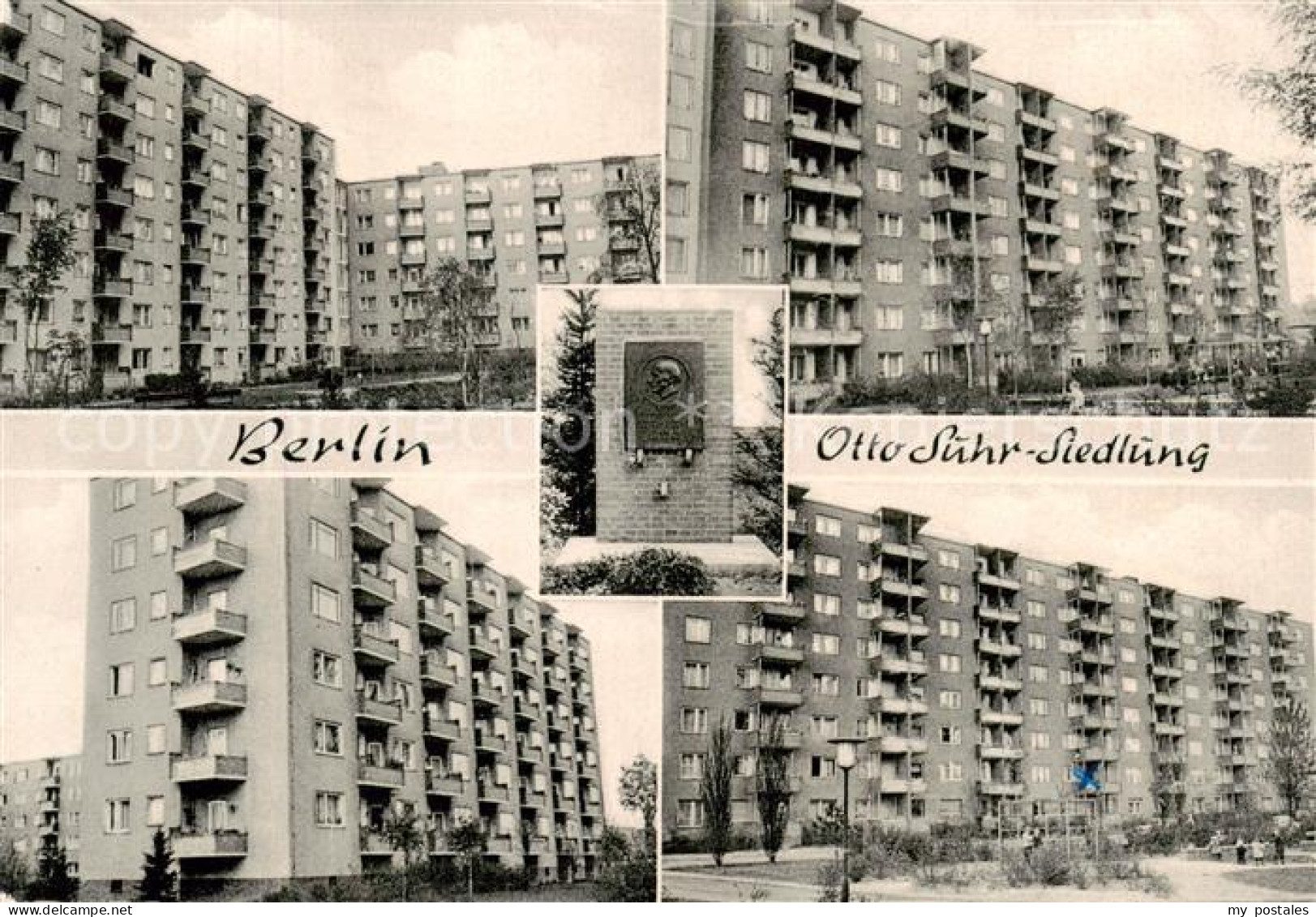 73854410 Berlin Otto Suhr Siedlung Wohnsiedlung Hochhaeuser Berlin - Andere & Zonder Classificatie