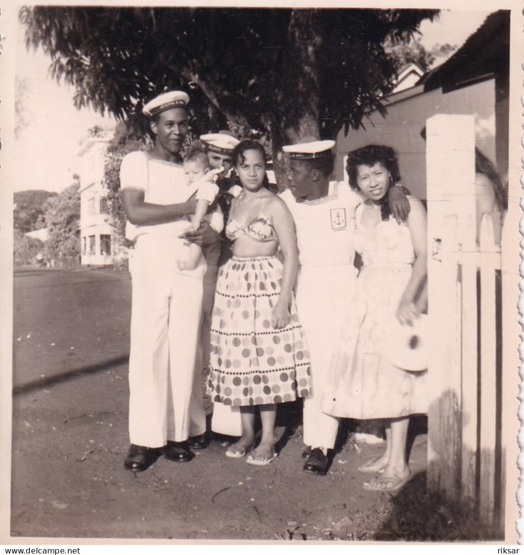 TAHITI(PHOTO) BATEAU DE GUERRE JEANNE D ARC(TYPE) - Ozeanien