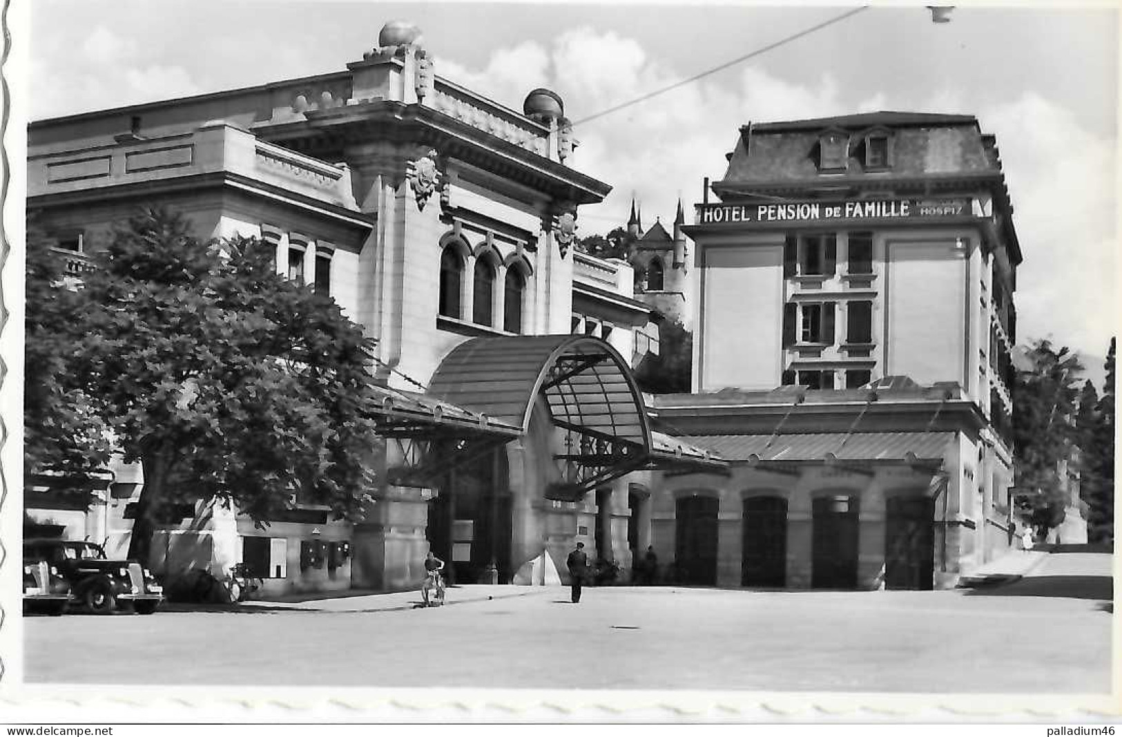 VD  VEVEY **RARETÉ** Hôtel-Pension De Famille Christliches Hospiz - Perrochet Lausanne No 10923 - Pas Voyagé - Vevey