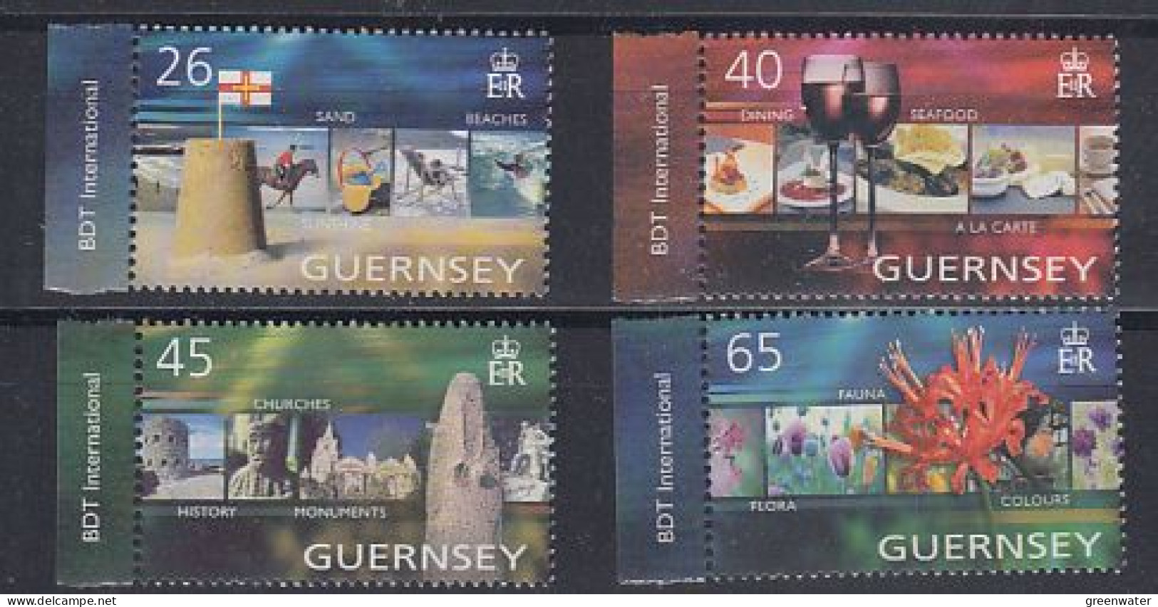 Guernsey 2004 Vacations 4v ** Mnh (59666) - Guernsey