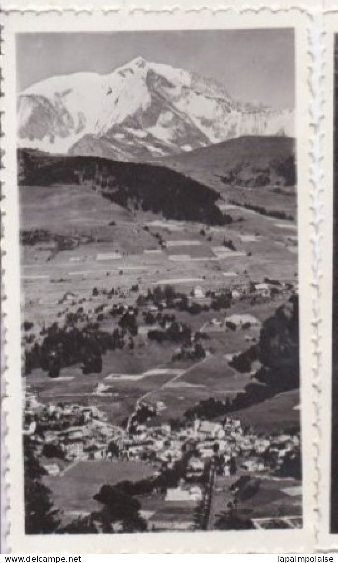 Photo Haute Savoie Megève Et Le Mont Blanc  Réf 29810 - Personas Anónimos