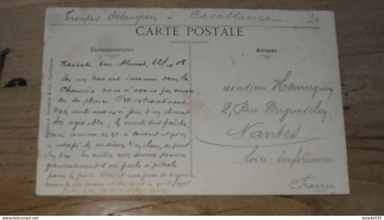 Carte Humoristique , Betes De Somme Du MAROC + Cachet A Voir  ............ 240424-18795 - Altri & Non Classificati