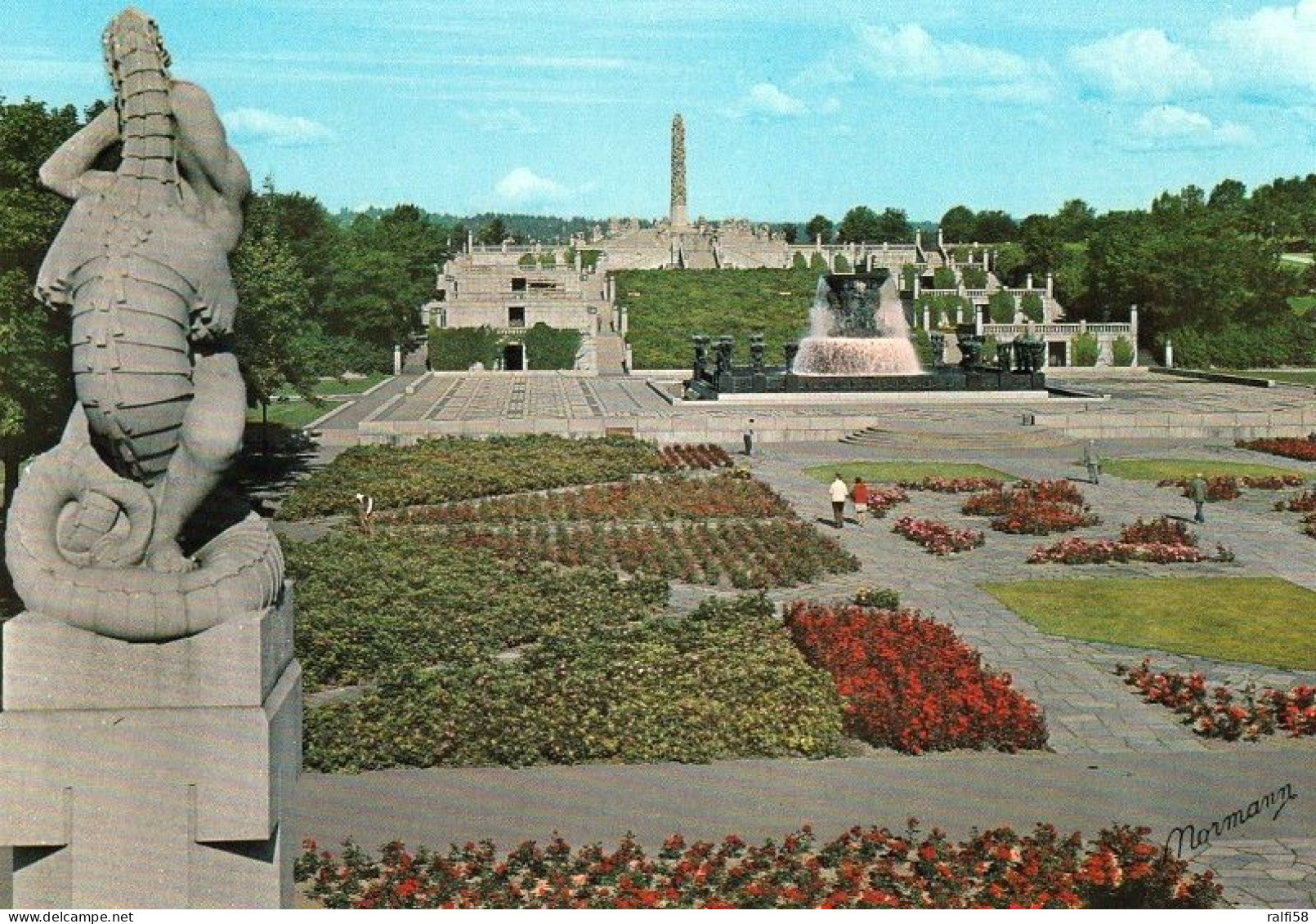 3 AK Norwegen * Der Vigeland Park Im Frognerpark In Der Hauptstadt Oslo - Siehe Alle 3 Scans * - Noruega