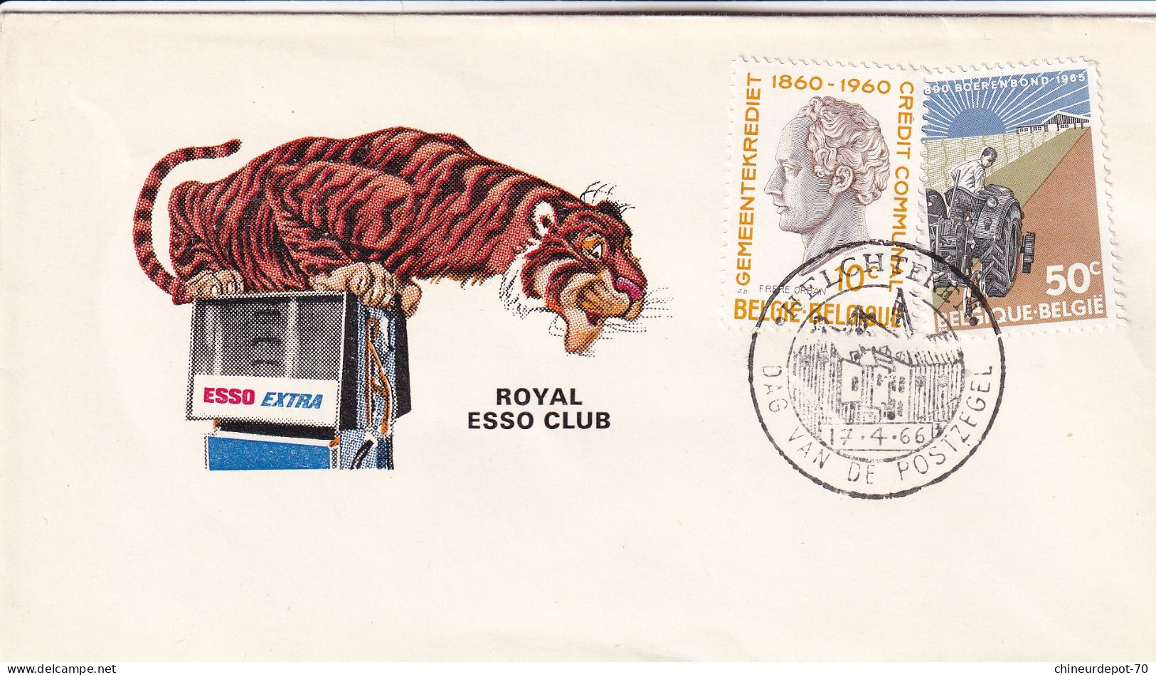 Royal Esso Club Belgique - Enveloppes