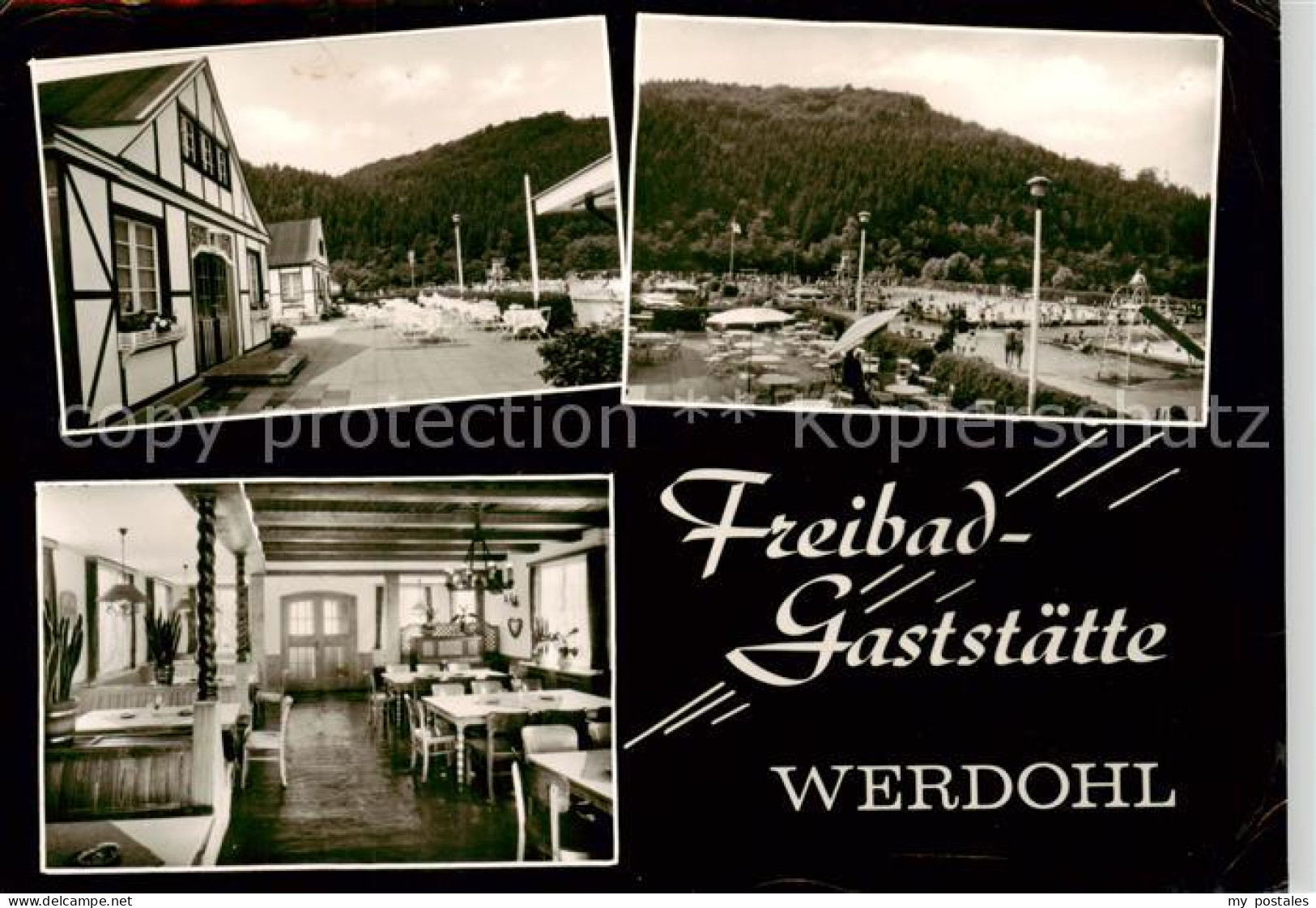 73854197 Werdohl Freibad Gaststaette Gaststube Terrasse Werdohl - Werdohl