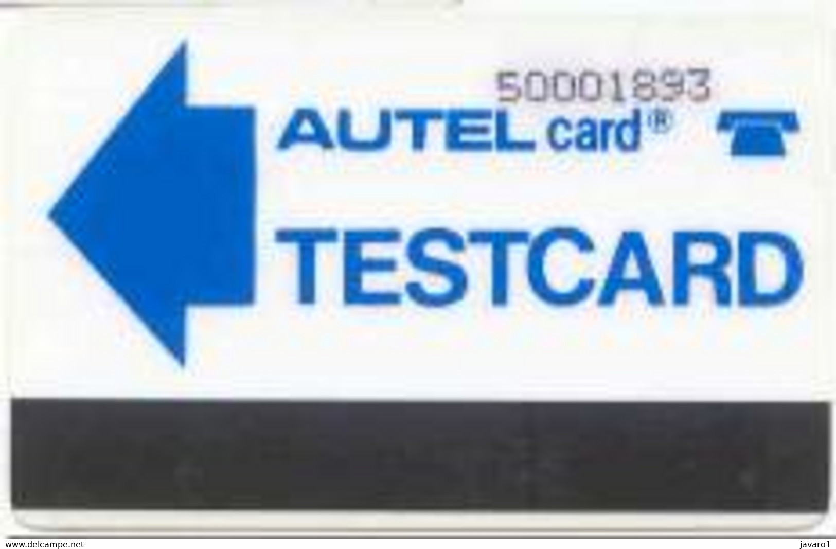 YOUGOSLAVIA : 02A 5000 Autel TESTCARD USED - Yougoslavie