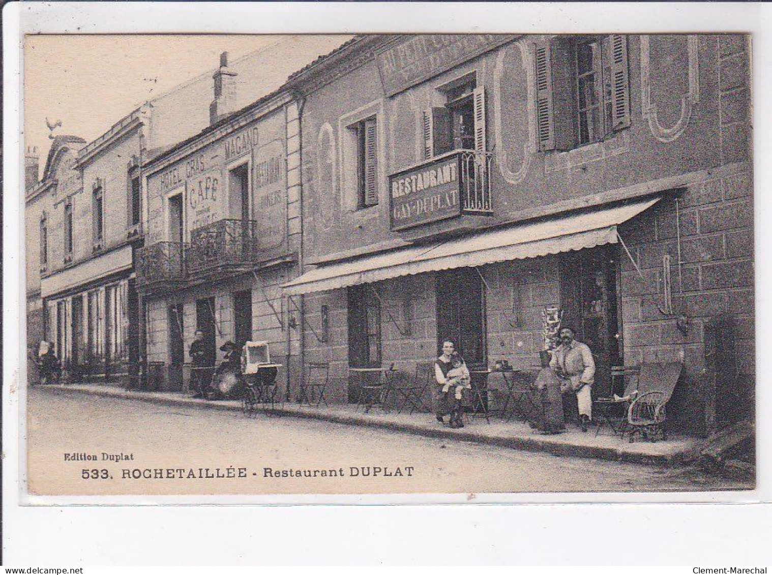 ROCHETAILLEE: Restaurant Duplat - Très Bon état - Rochetaillee