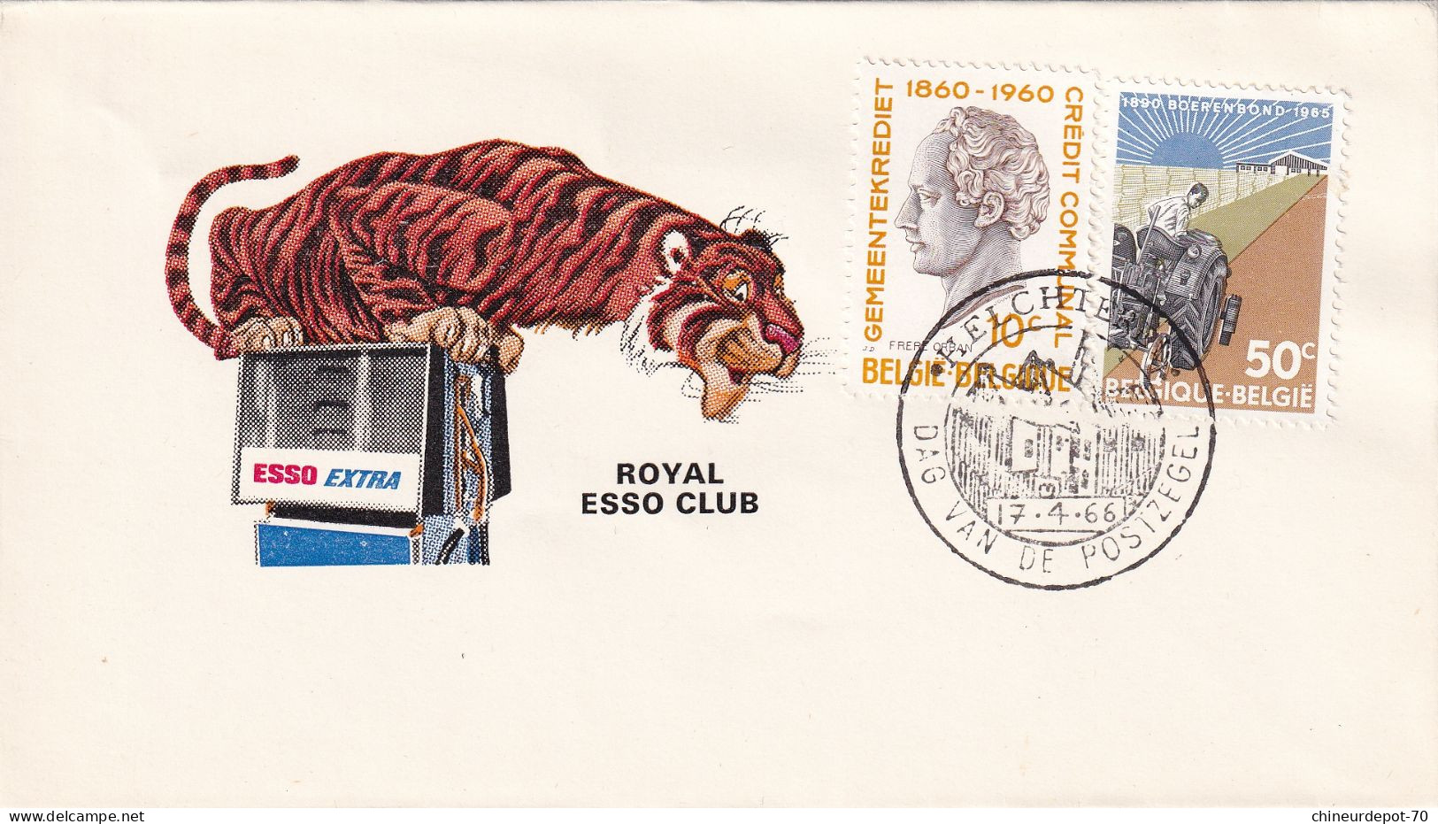 Royal Esso Club Belgique - Briefe
