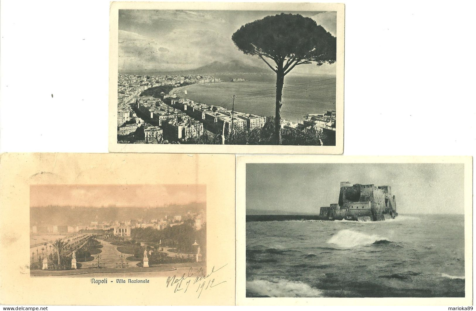 LOT 5 CPA + 1 PHOTO NAPLES NAPOLI - Napoli (Neapel)