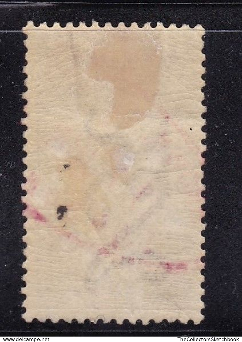 GB  QV  Fiscals / Revenues Foreign Bill  £5 Lilac Good Used Barefoot 101 - Fiscales