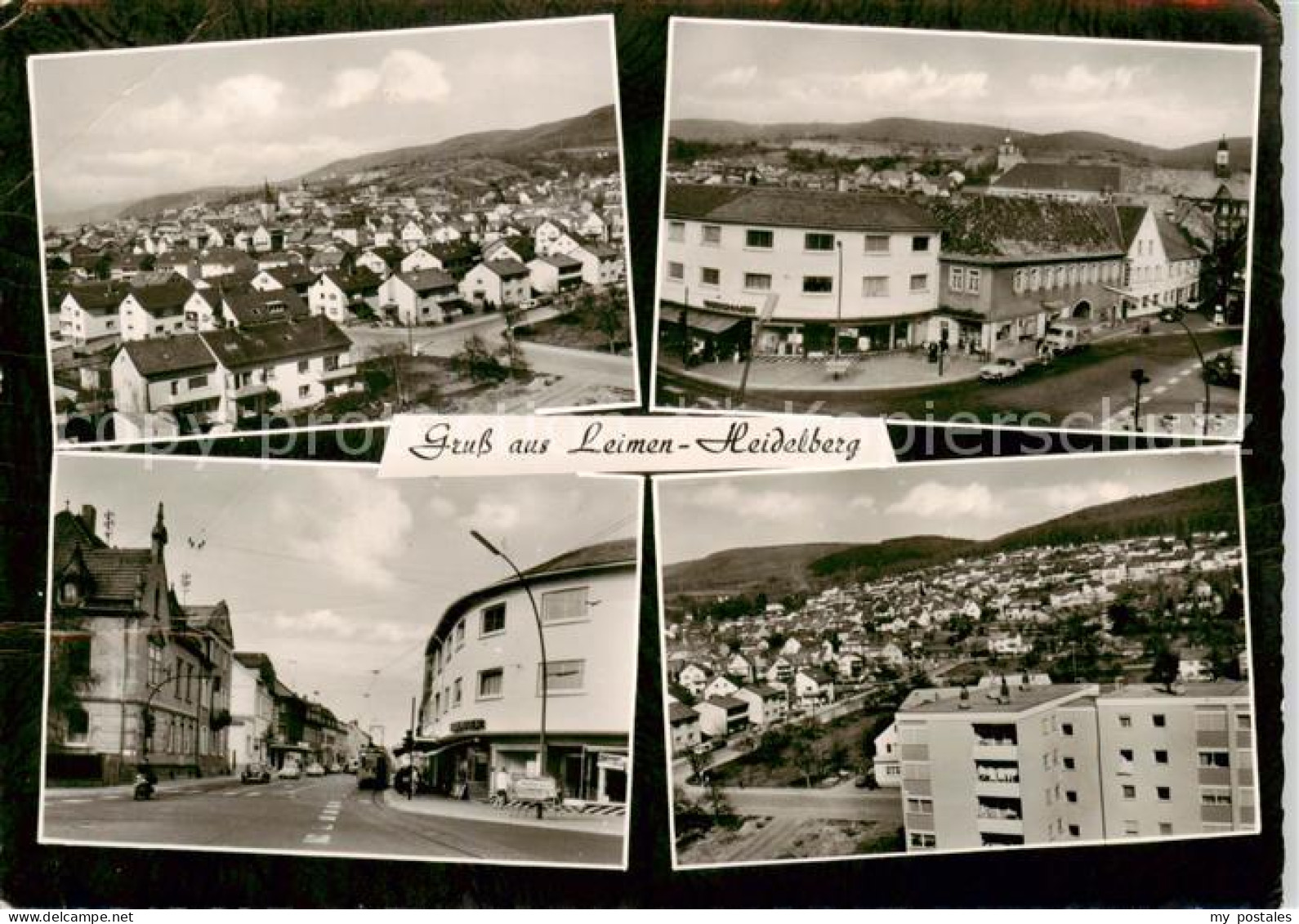 73854146 Leimen Baden Heidelberg Ortsansichten Strassenpartien  - Leimen