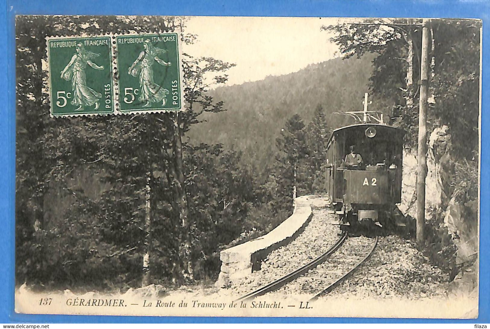 88 - Vosges - Gerardmer - La Route De Tramway (N15665) - Gerardmer