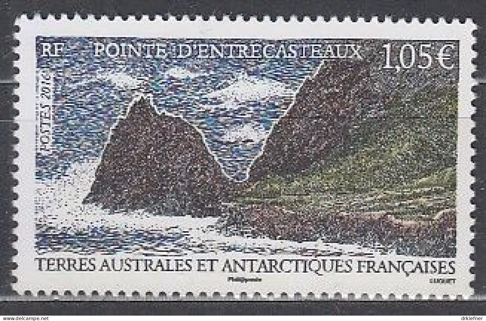 FRANZÖSISCHE GEBIETE IN DER ANTARKTIS  923, Postfrisch **, Pointe D’Entrecasteaux, 2016 - Unused Stamps