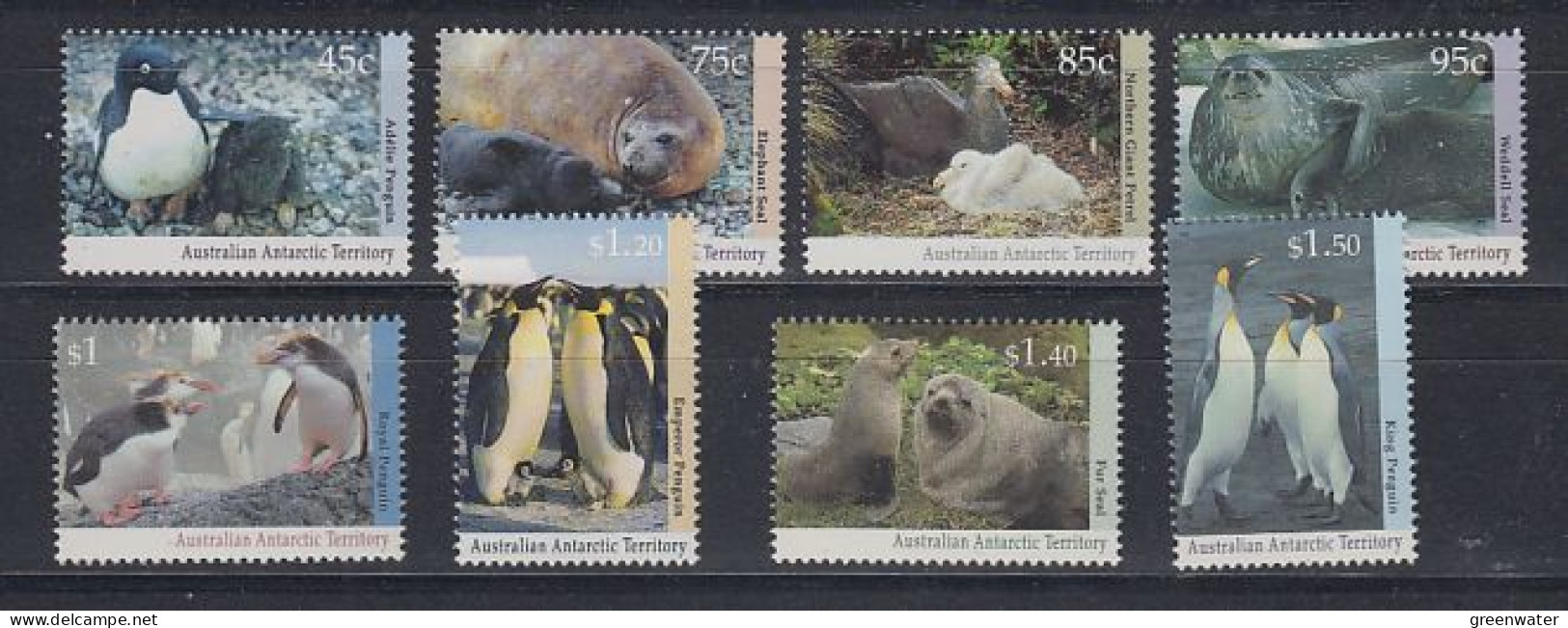 AAT 1992/1993 Antarctic Wildlife 8v  ** Mnh (59667) - Nuovi