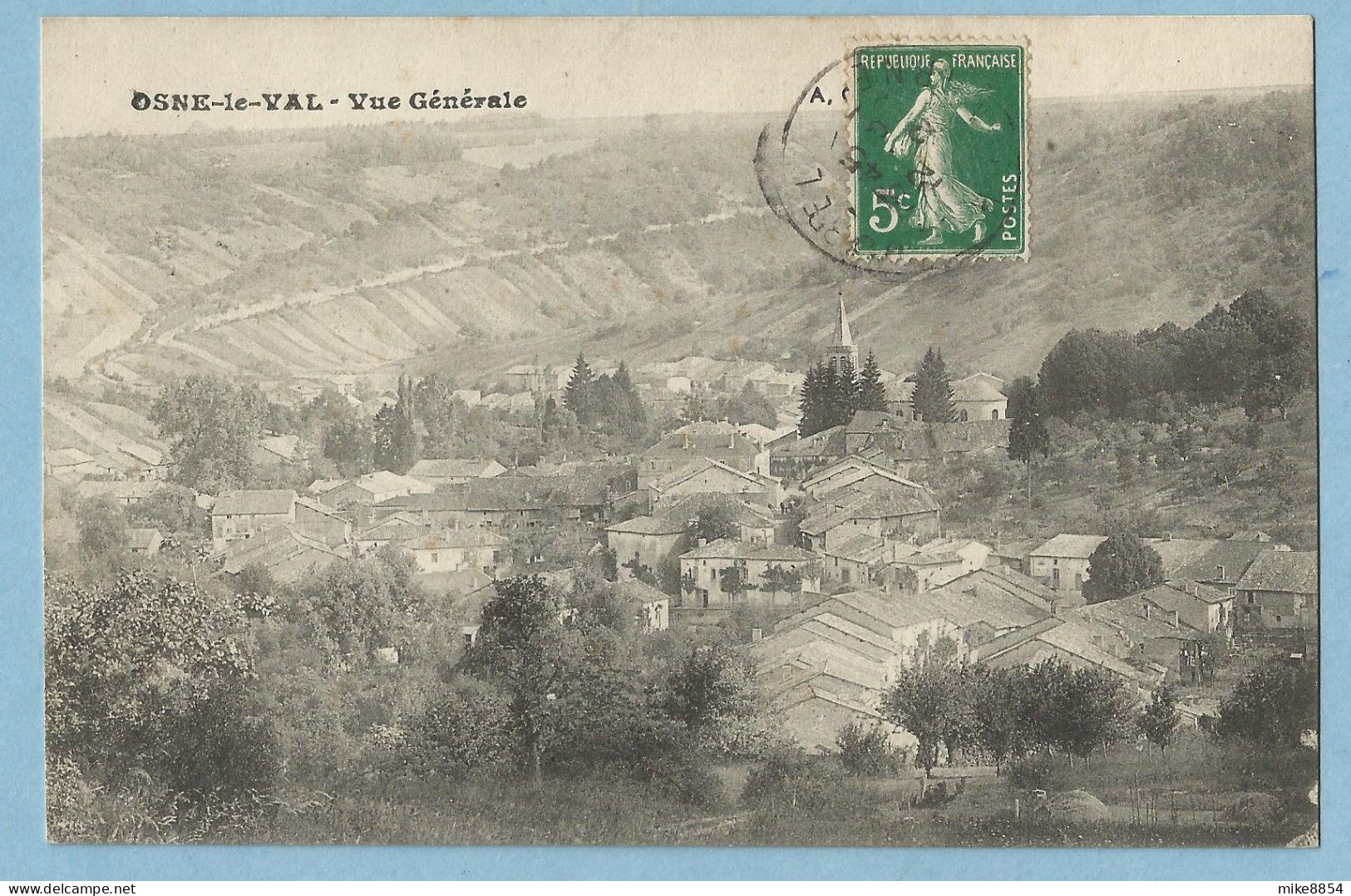1919  CPA  OSNE-le-VAL   (Haute-Marne)  Vue Générale  ++++++ - Autres & Non Classés