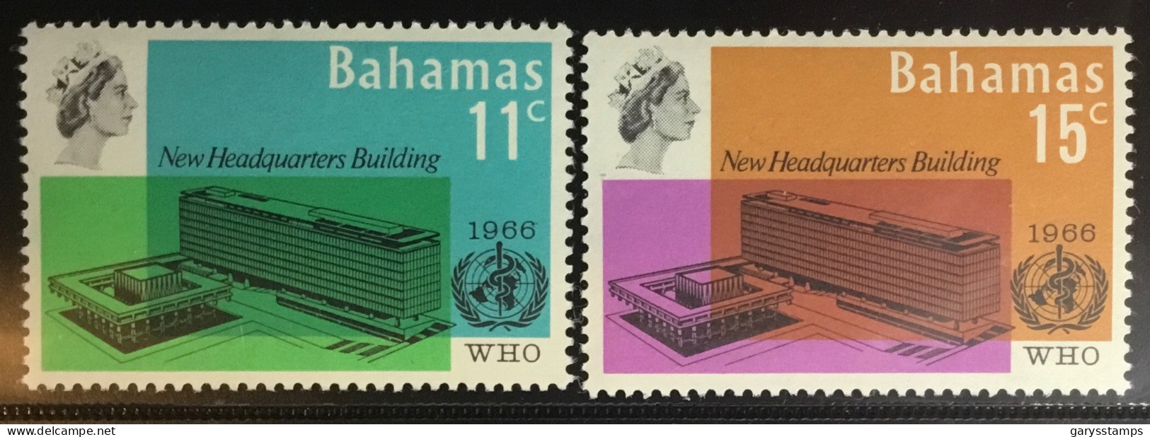 Bahamas 1966 WHO HQ MNH - 1963-1973 Interne Autonomie