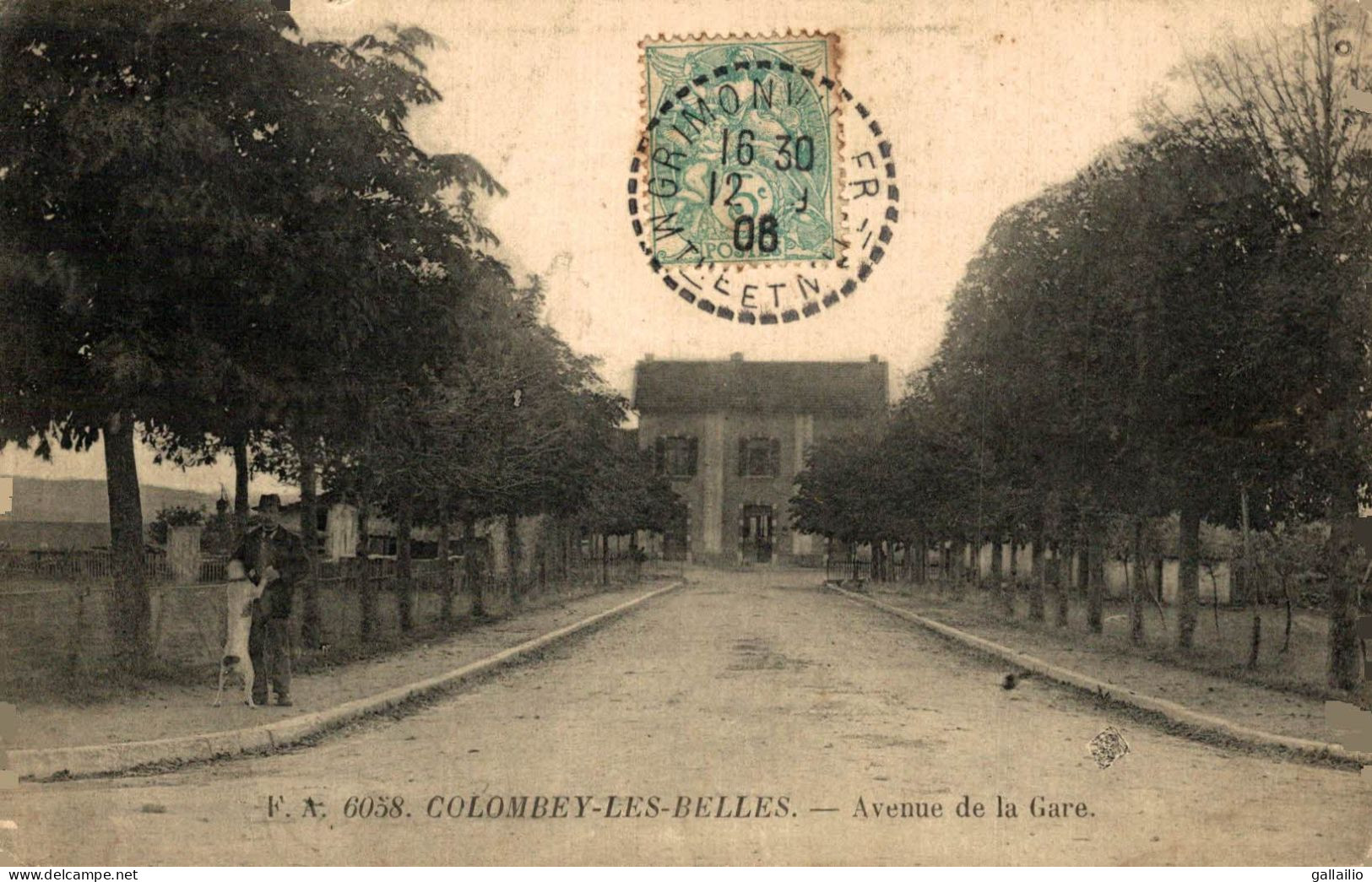 COLOMBEY LES BELLES AVENUE DE LA GARE - Colombey Les Belles