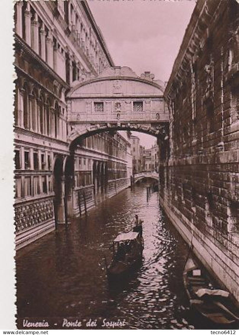 Venezia - Ponte Dei Sospiri - Viaggiata - Venetië (Venice)