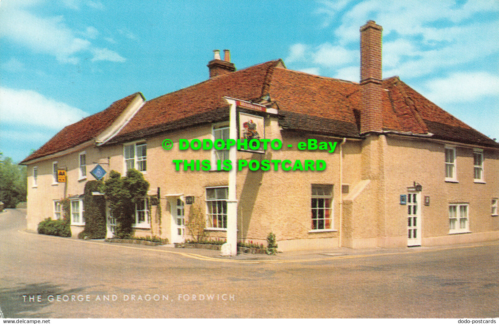 R519241 Fordwich. The George And Dragon. J. Salmon. Cameracolour. 1977 - Monde